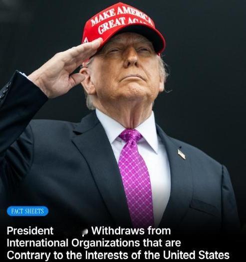 就在刚刚，美国又出神操作，直接退群！摆明了就是不想当老大了呗。1月7号，国际