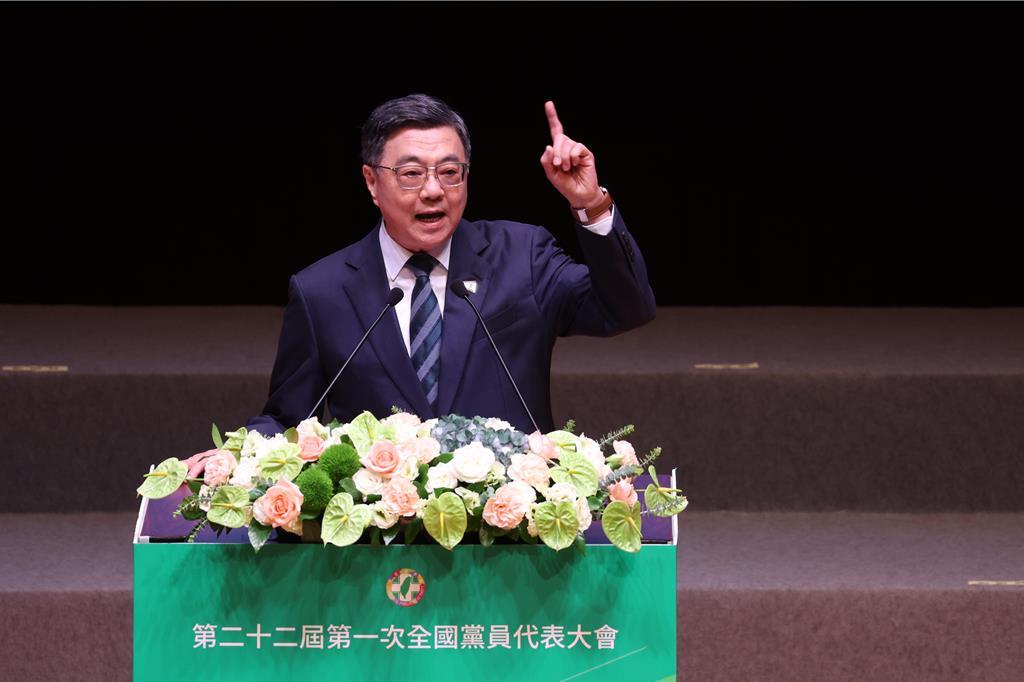 台“行政院长”卓荣泰发表声明，7月19日，民进党举行《第21届全台党员代表大