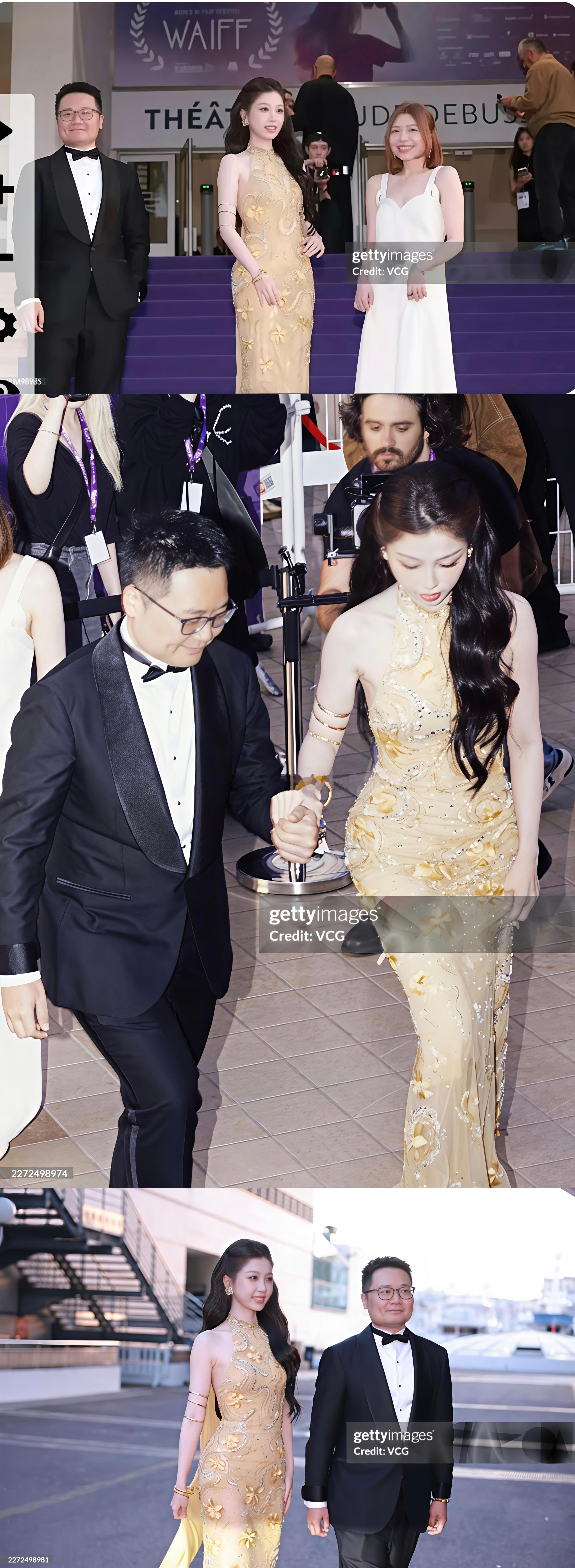 虞书欣戛纳活动G社生图状态。