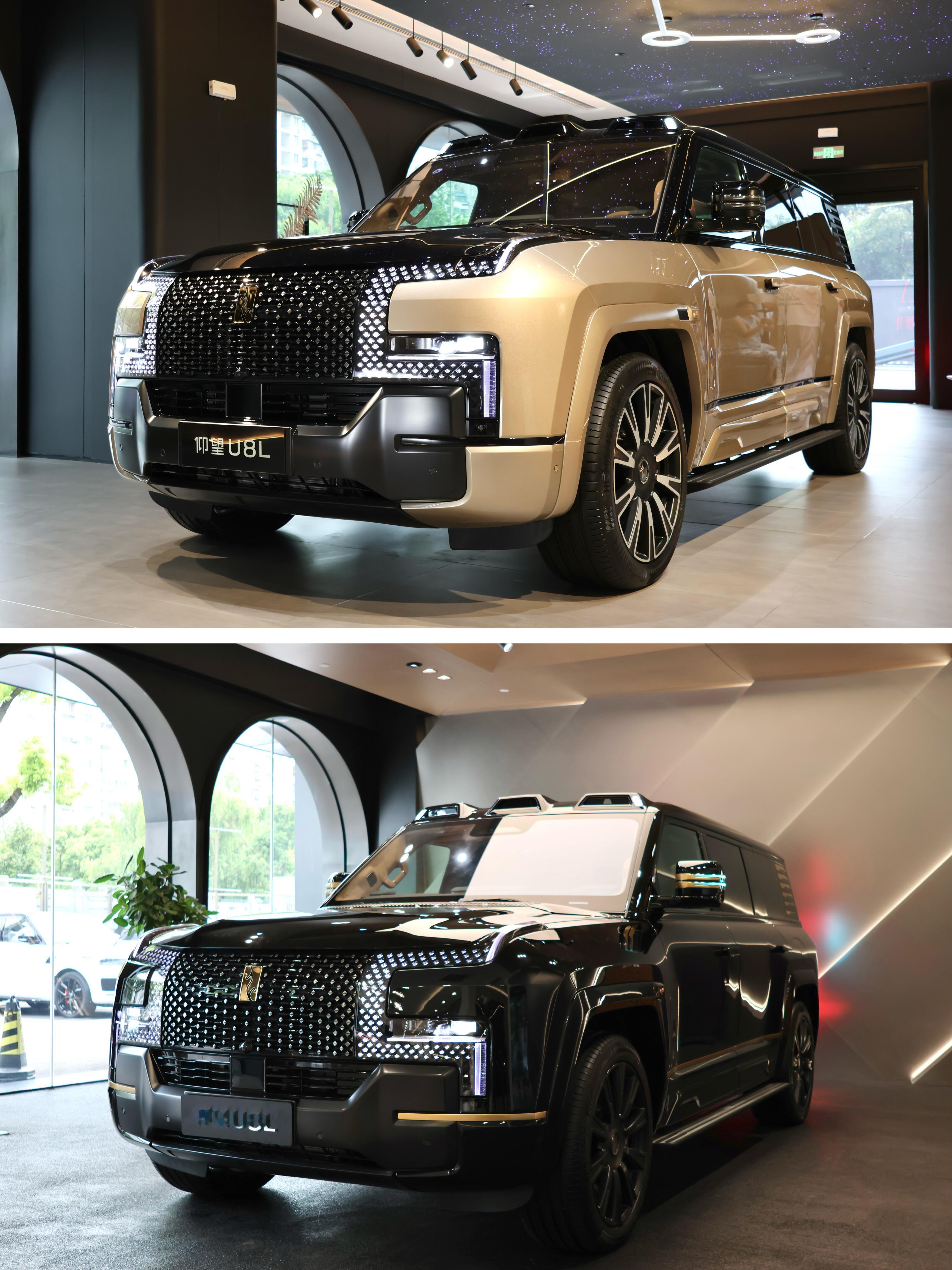 仰望U8L黑金承韵，匠造锋芒黑金交辉，尊贵尽显怎么看都霸气侧漏！