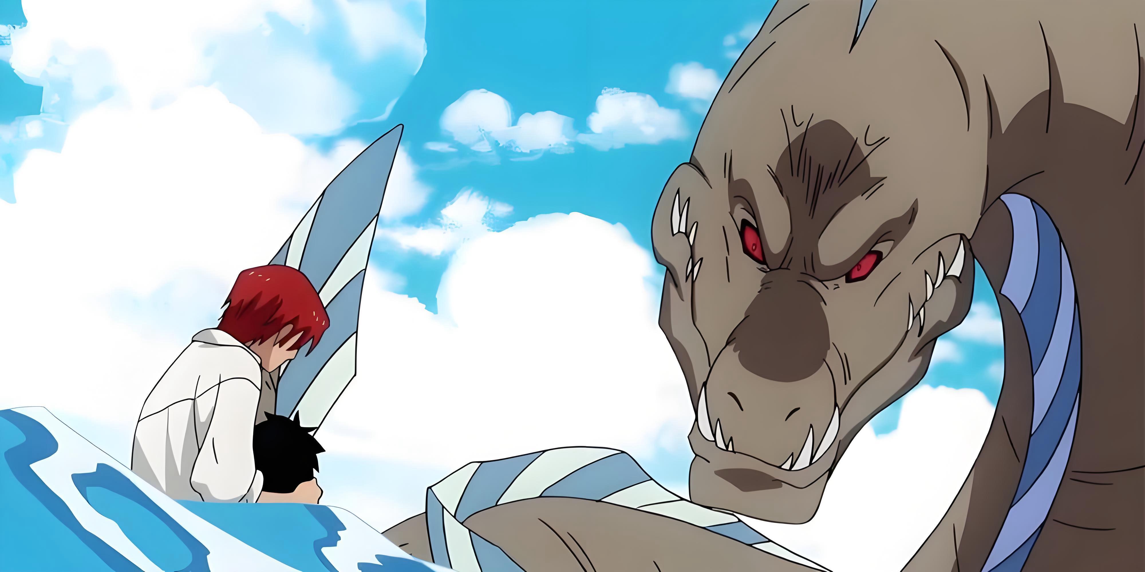 香克斯让近海之王咬掉手臂的原因，尾田终于公布了：