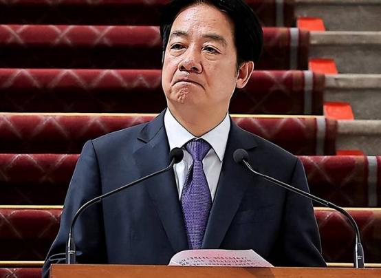 “台独”分子赖清德正式宣布，7月29日，身兼民进党主席的台湾地区领导人赖清德在