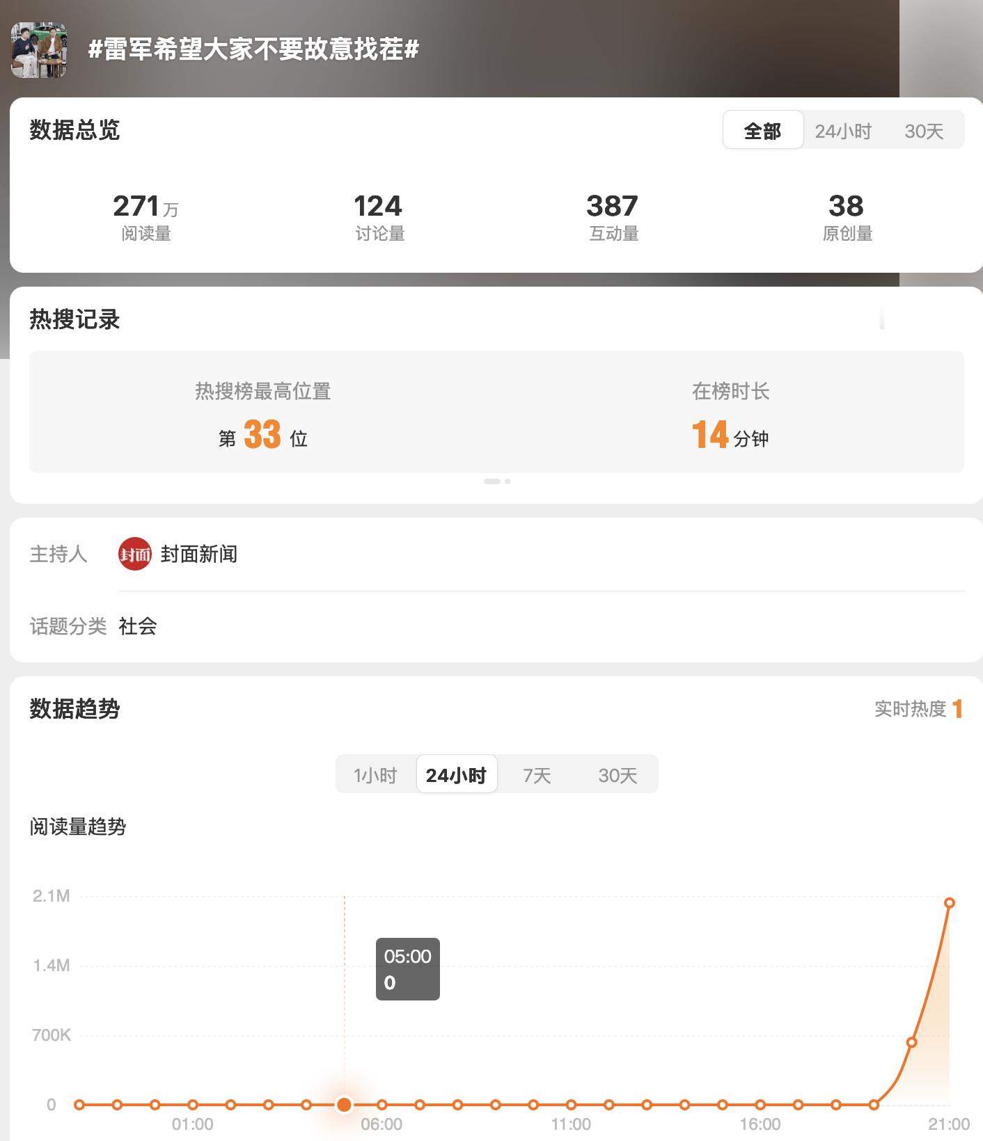 现在的网络啊，这个话题创建单位的视频里明明说了雷军表示“特别希望大家能说一些公道