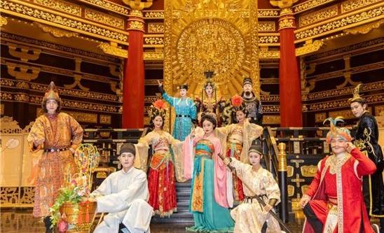 洛阳隋唐城景区也有了NPC。天堂、明堂、应天门、九州池。想体验NPC互