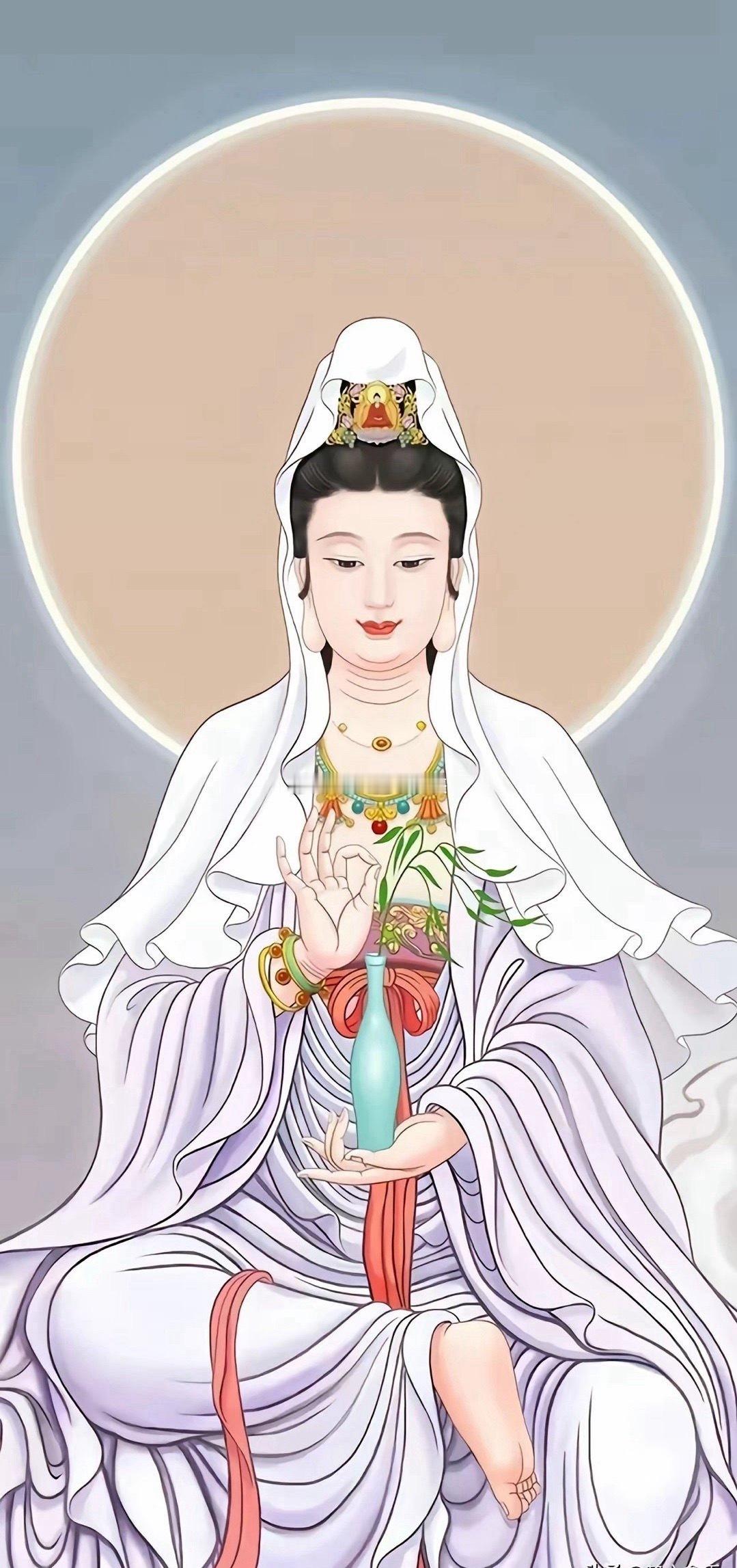 观音菩萨已在暗处守护您九十九次,今天她再度降临,赠予您第一百次的奇妙缘分。一旦错