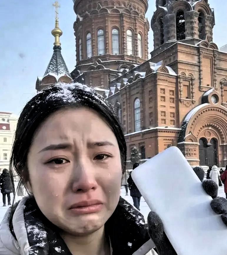 南方博主穿运动鞋在哈尔滨冰雪大世界门口被拦，工作人员一句“鞋底不防滑，摔了算谁的