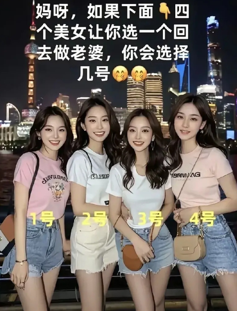 四号最好看，我要四号…