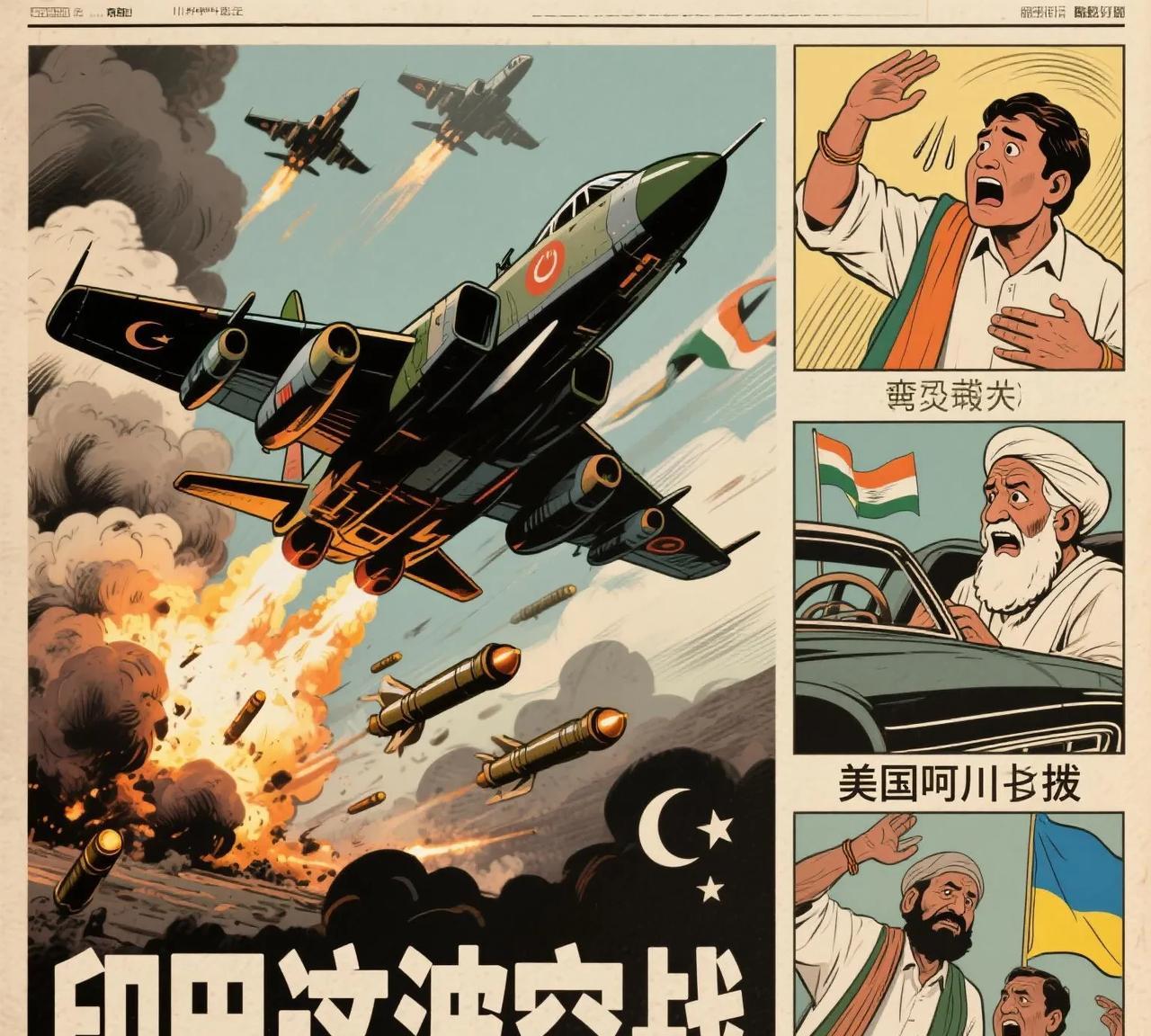 最近印巴这波空战，好家伙，直接给五拨人整明白了！先说咱自个儿，以前总觉得和平太