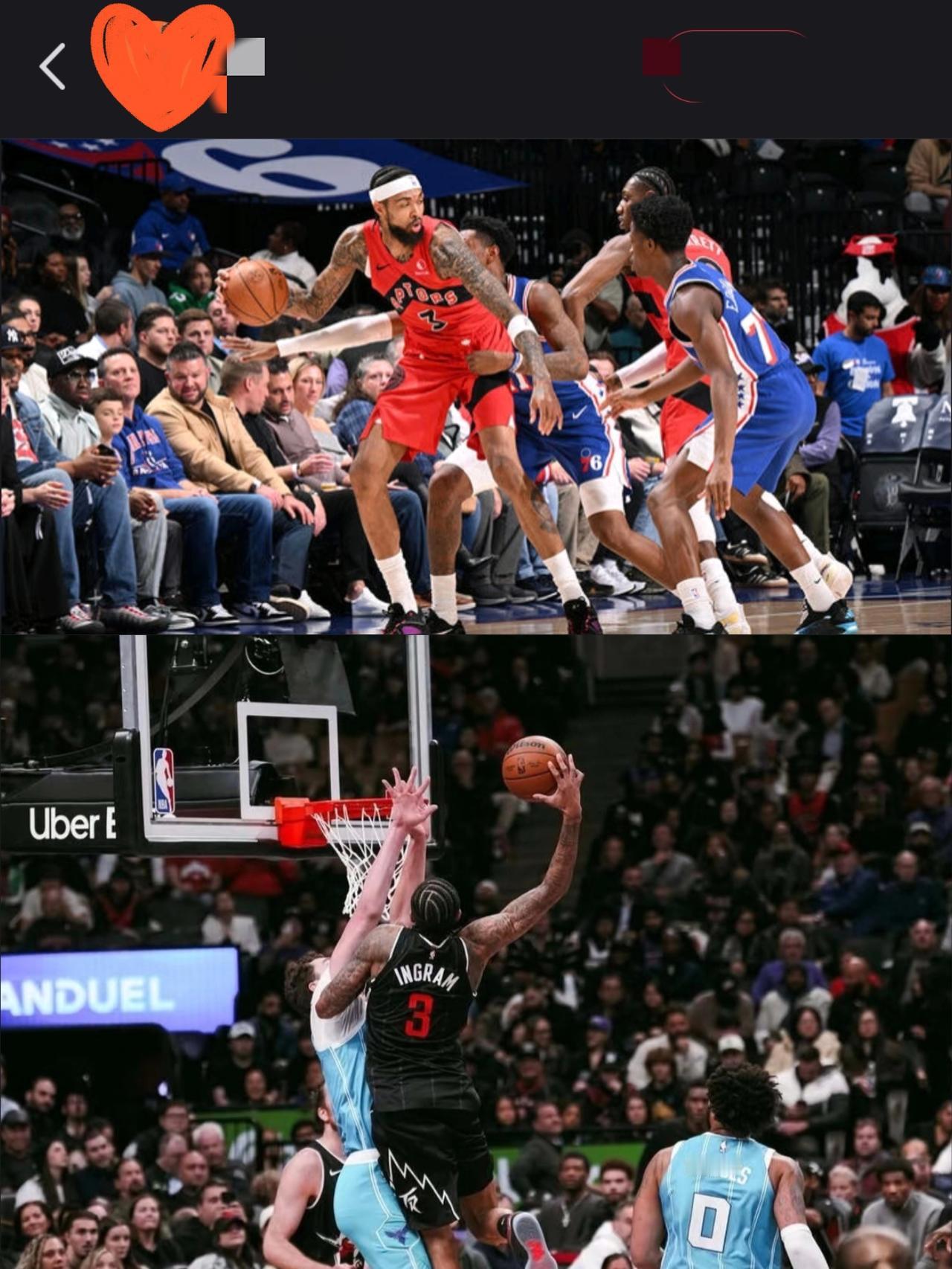 同样是榜眼！英格拉姆这波高效输出太顶了，却藏着猛龙锋线的“甜蜜烦恼”？10