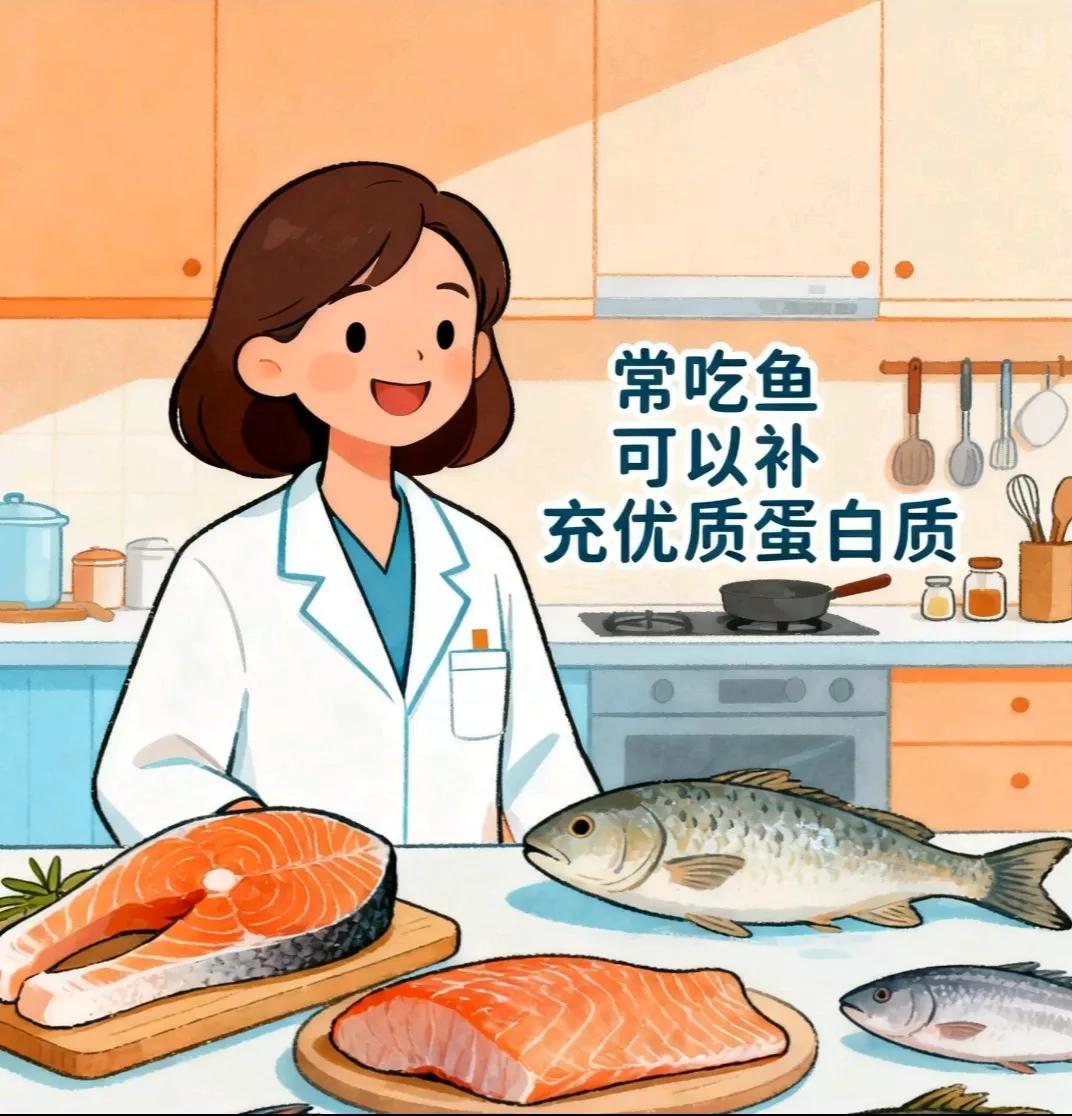我坚持每天吃鱼肉三十年了，改变可太惊人了！，之前因不吃鱼营养失衡，后来每天吃鱼肉