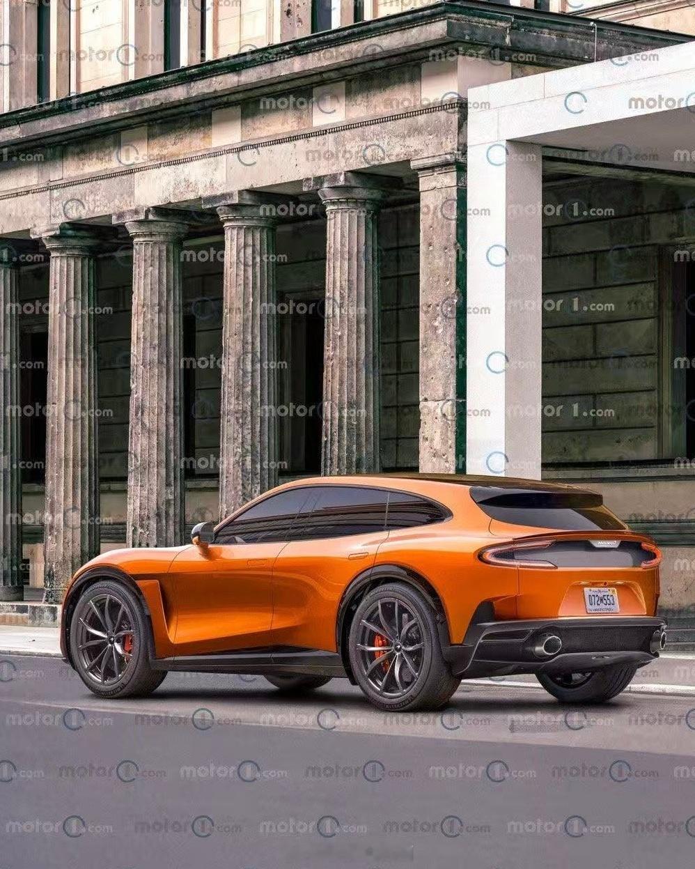 图1:网传迈凯轮首款SUV神似小米YU7图2:我记得之前放出来的渲染图是图二这样