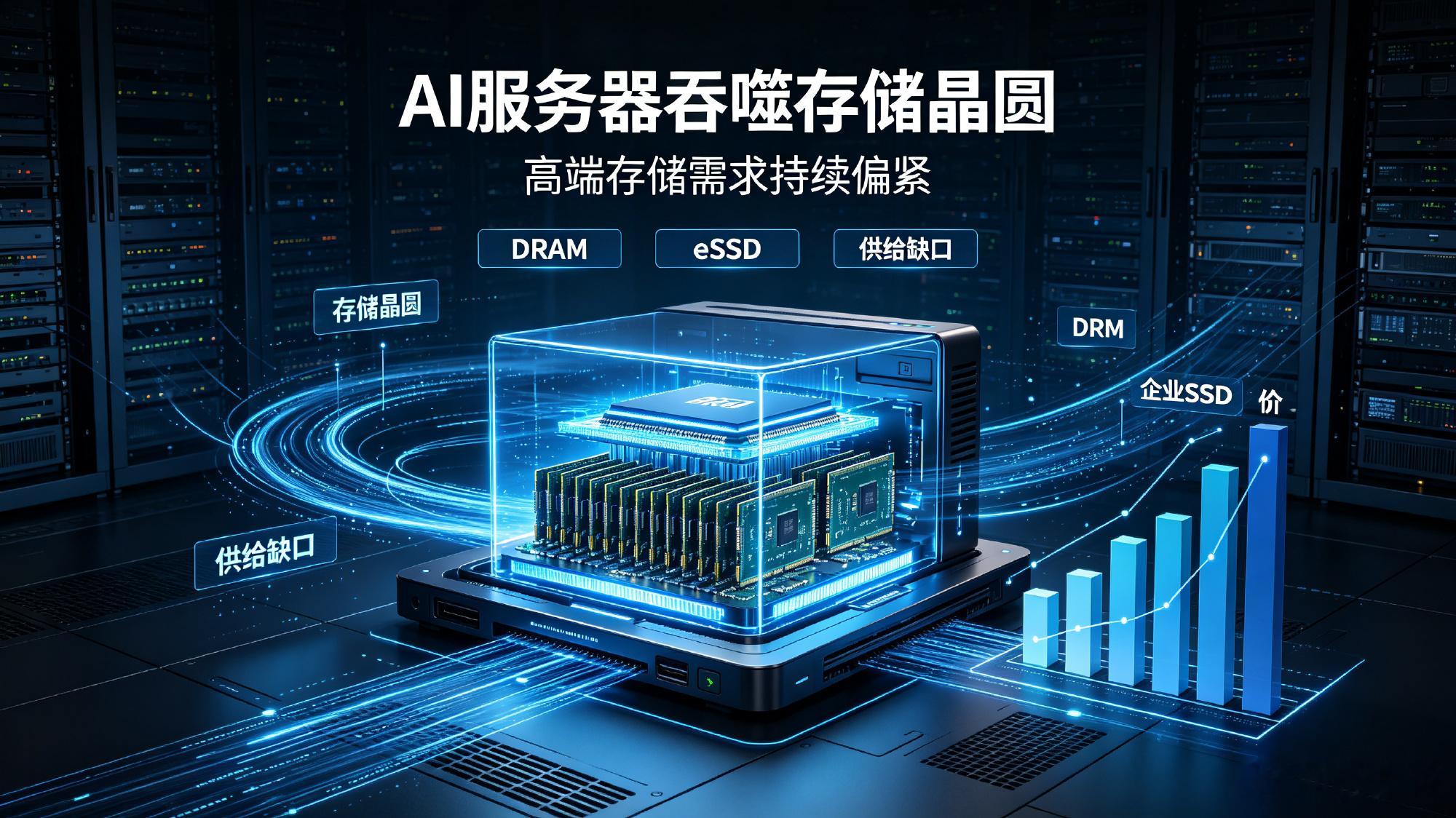 存储现货持续涨价，行业上行周期确认华强北线下市场固态硬盘、内存条全线涨...