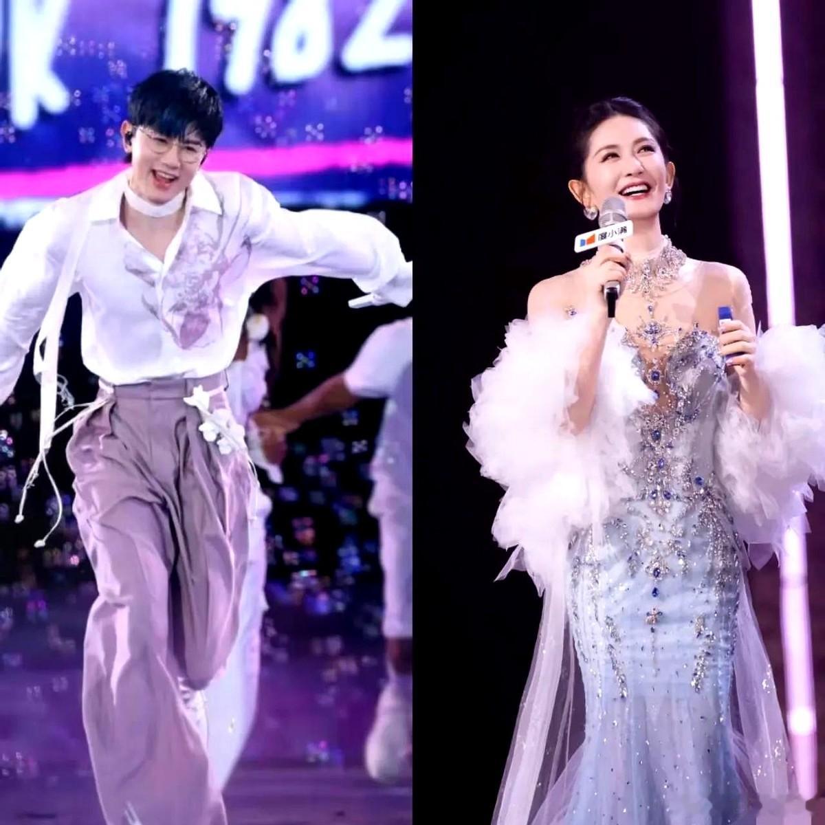 张杰根本没把谢娜的演唱会当回事？他自己鸟巢的巡演刚破完纪录，转头就签了环球音乐