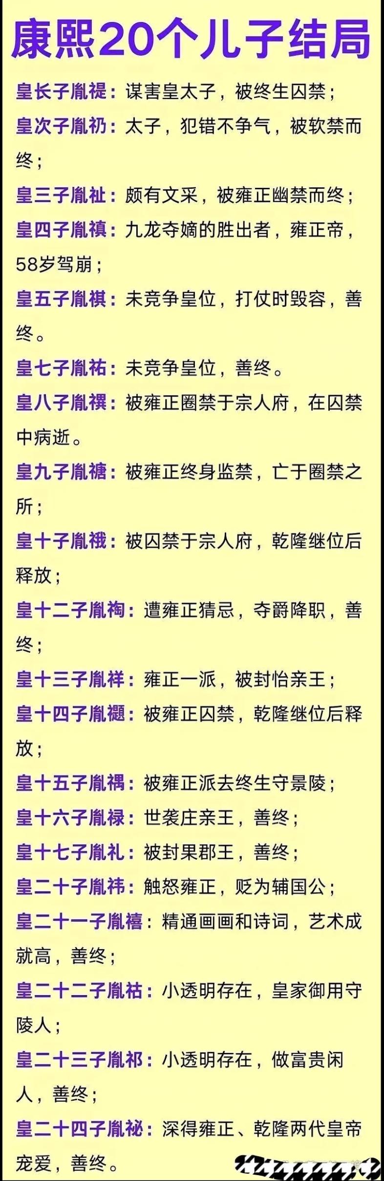 雍正二年，八阿哥允禩被圈禁宗人府，九阿哥允禟发配西北。宫里太监走路都踮着脚尖。