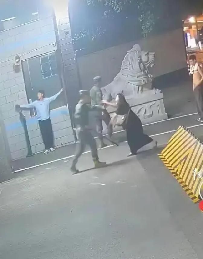 看了四川女子推搡执勤的武警战士，心里直冒冷气。就这个动作，要是在漂亮国，估计这
