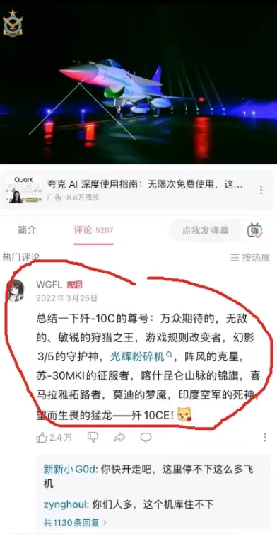 一语成谶！说如果：打下4～5架阵风！世界会怎么样？我对这哥们佩服的五体投地