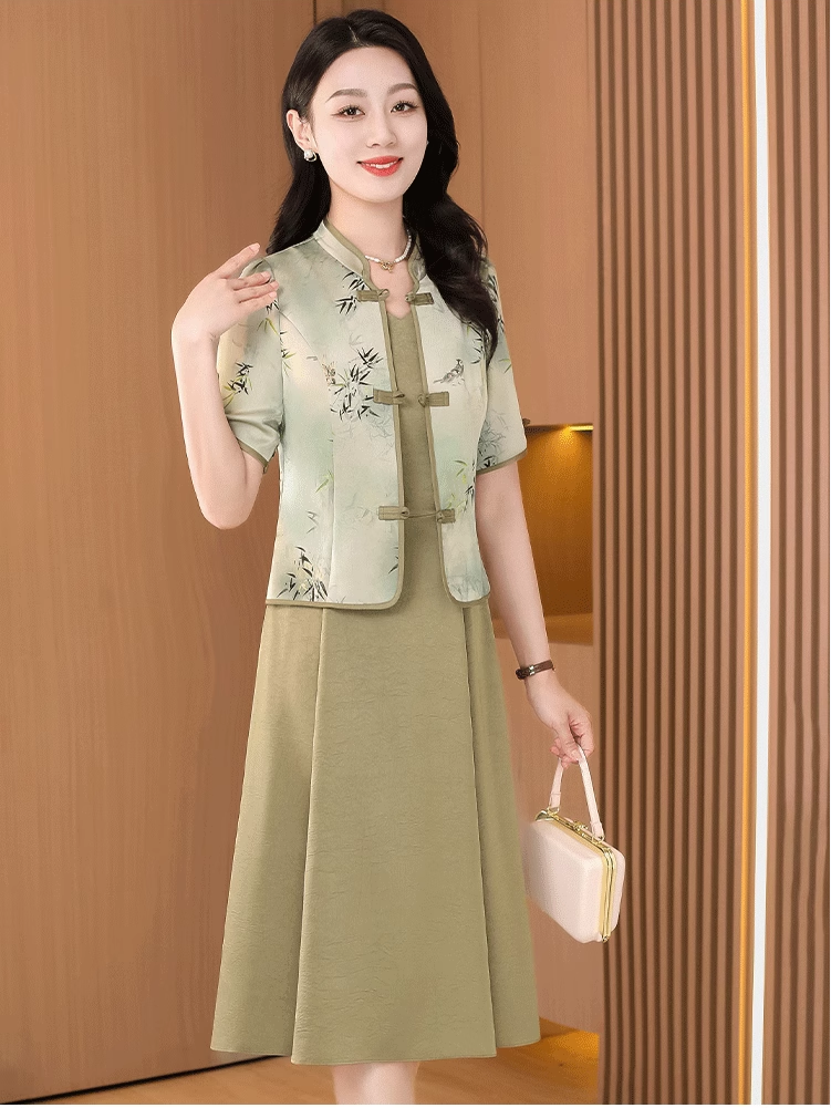 国风新中式套装女夏