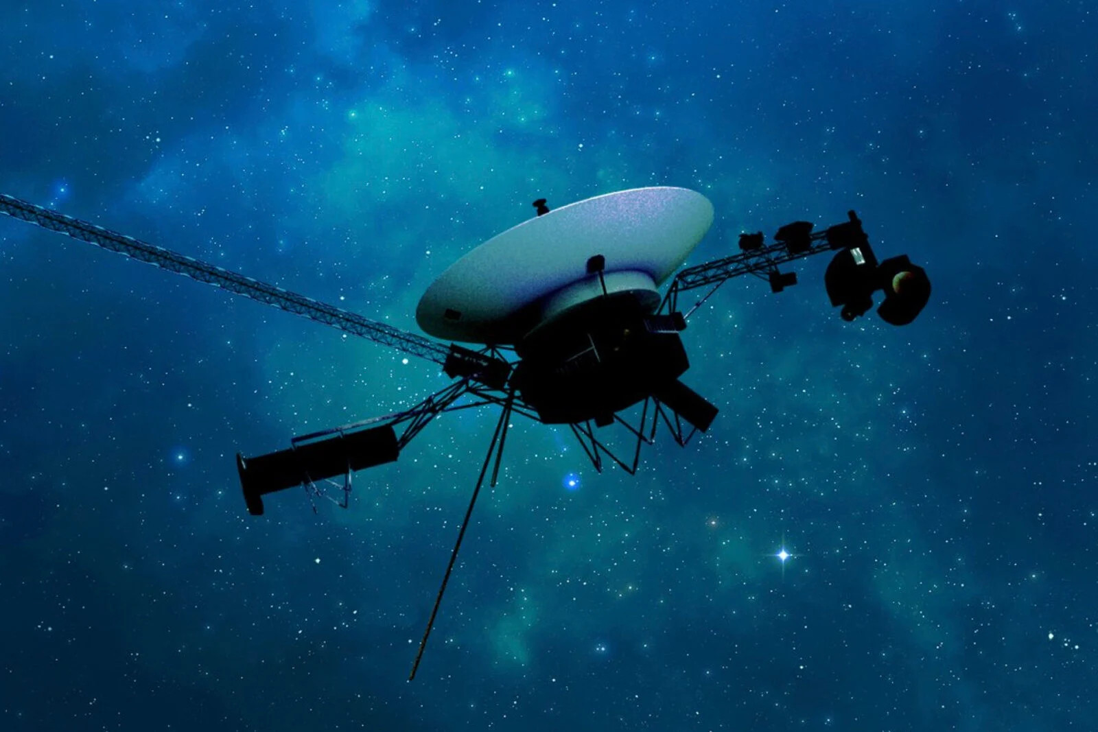 此刻，NASA的“旅行者1号”（Voyager1）探测器正以每小时超过约56,