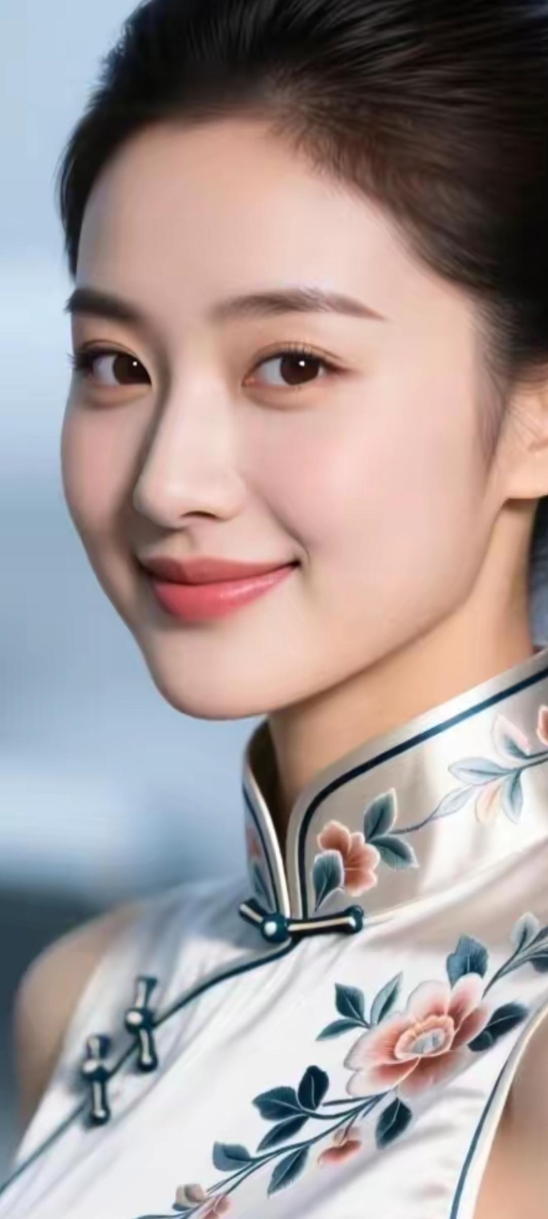 优雅旗袍，温婉如玉，尽显东方之美。