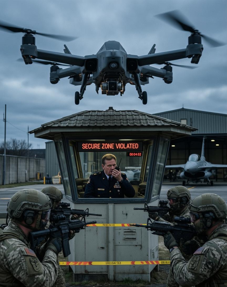 华盛顿那边，3月19号传出一个消息——麦克奈尔堡陆军基地上空，过去十天里陆续出现