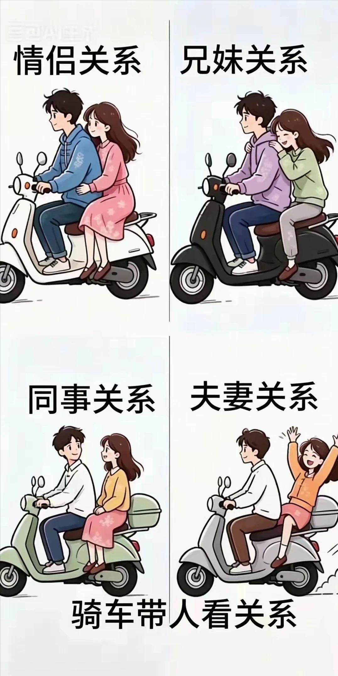看坐姿能分辨关系？那么问题来了：夫妻关系是不是有点危险？