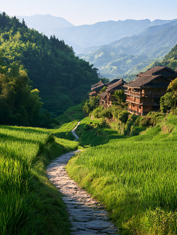 ☀️山间古寨｜奔赴一场梯田山野之约