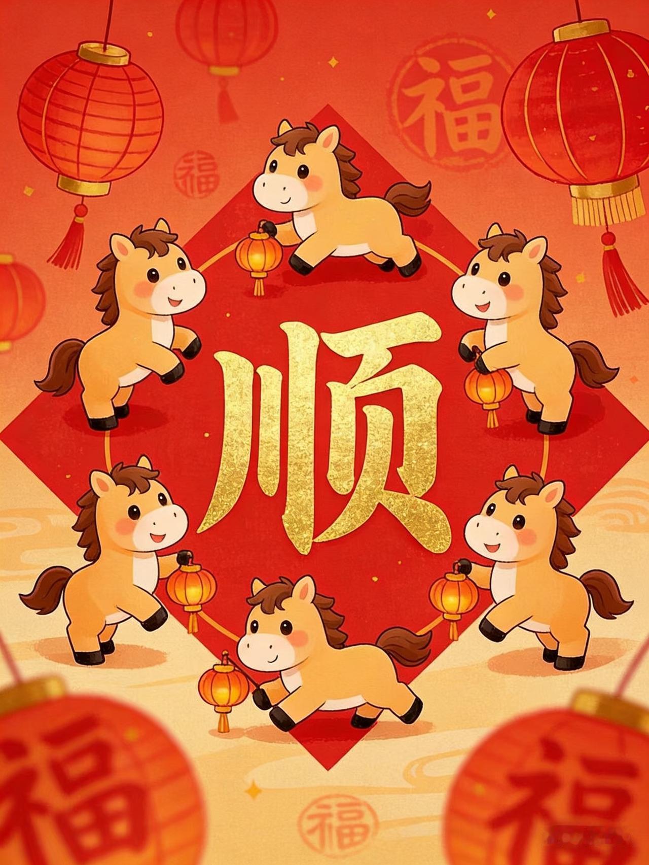 🧨接好运！愿我们一路顺到底！把这一整年的好运，都浓缩成这几个字啦！📝