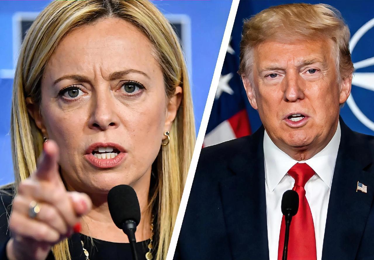 北约内讧升级！意大利总理硬刚特朗普，欧美同盟裂痕遮不住了？意大利总理梅洛尼直