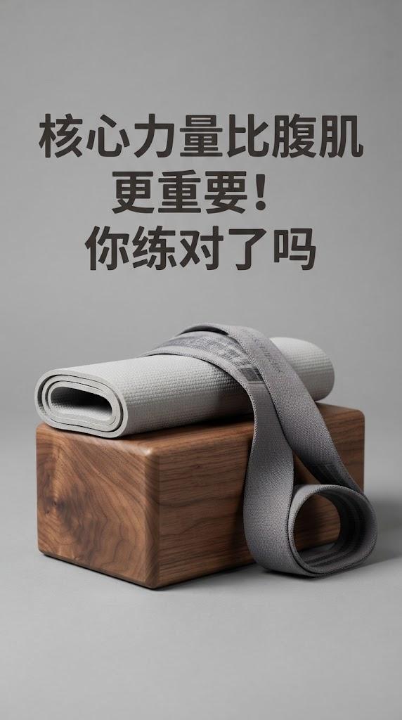 核心力量比腹肌更重要！你练对了吗？很多人天天卷腹，追求清晰的马甲线，却忽视了