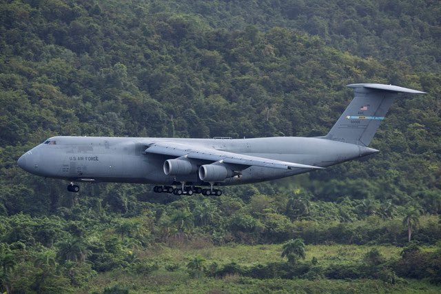 山雨欲来风满楼一架隶属于美国空军第709运输中队、第512运输联队的C-5M“超