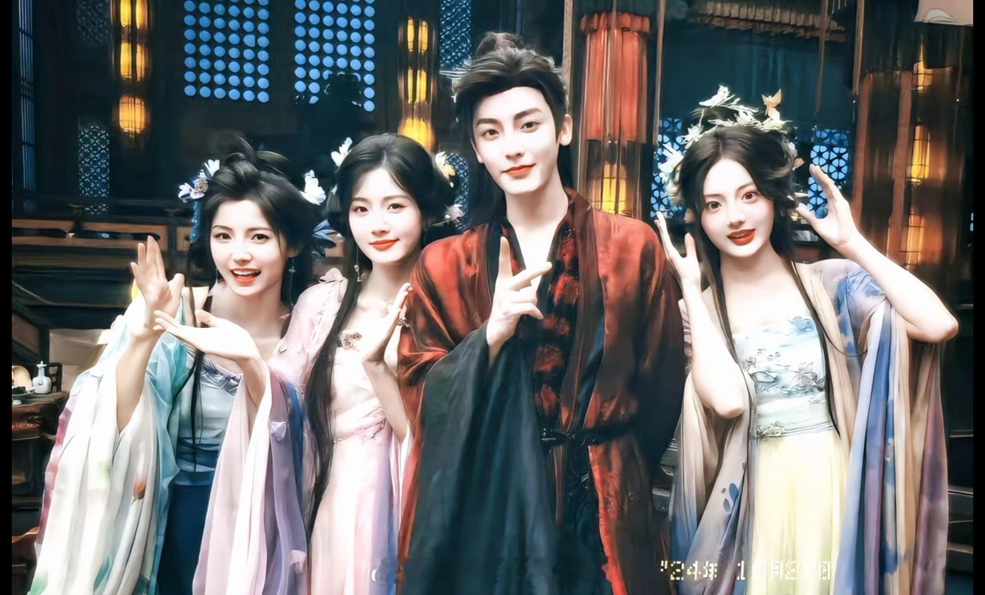 全员美人，这剧拿什么输😳​​​