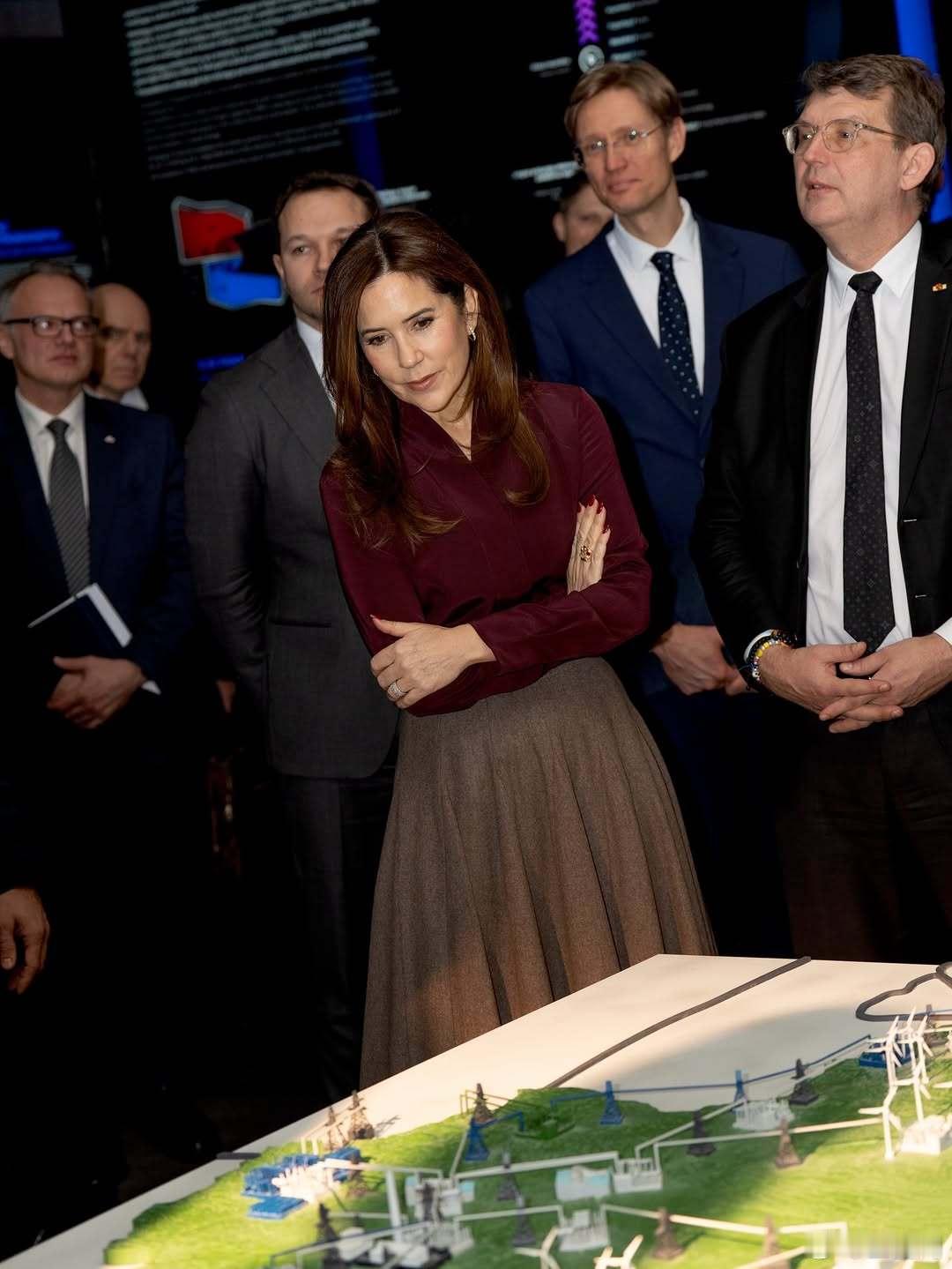 丹麦王室🇩🇰🇱🇹1月29日，国王夫妇在立陶宛总统夫妇陪伴下参观立陶宛议