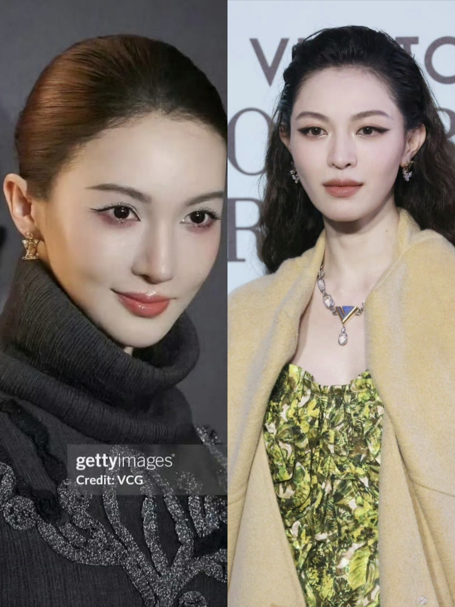 金晨不会化妆的事一出，钟楚曦的含金量又上升了，类似的经历，同样出席活动，她都是