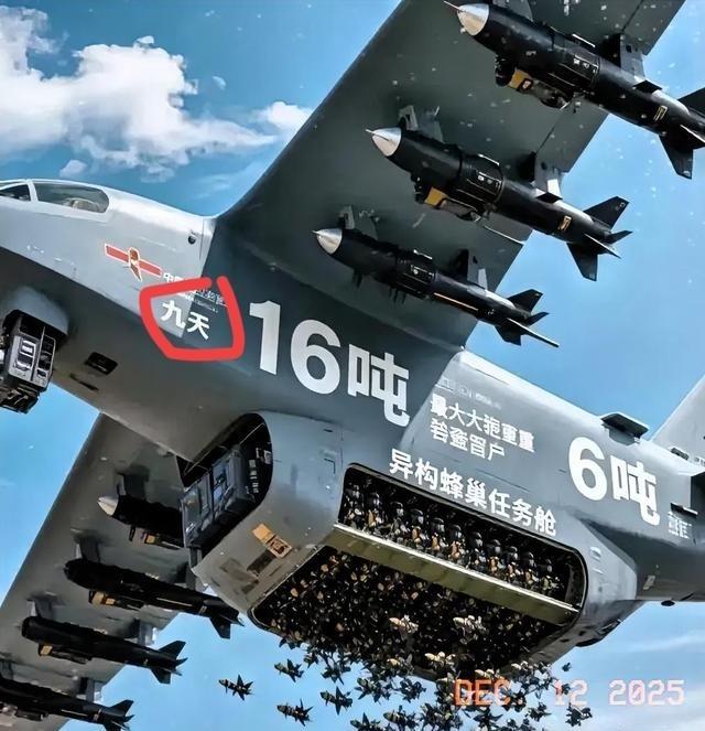 好多人会问，中国九天无人机搞那么大，一颗防空导弹不就可以完全解决它，摧毁它，并且