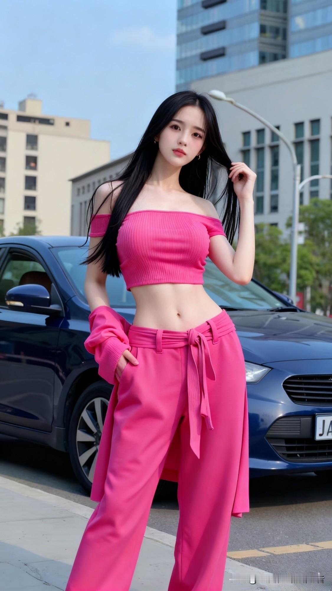 元气少女穿搭指南💗粉嫩两件套，元气满满！