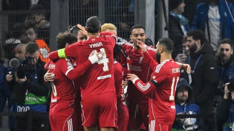 【遇强更强】马赛0比3利物浦，利物浦本赛季在欧冠踢了7场比赛，对上五大联赛的马