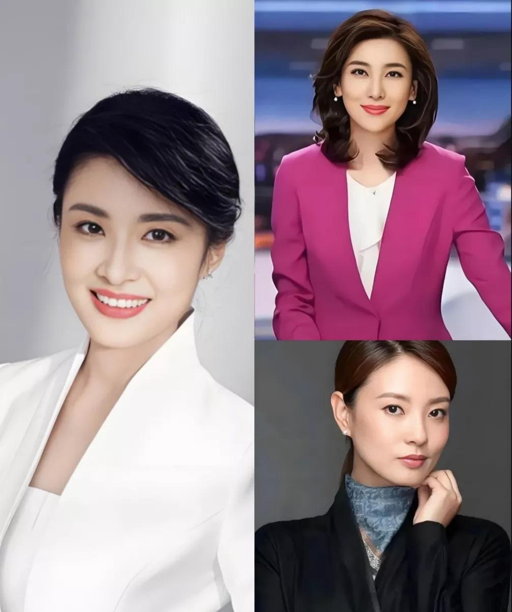 央视三大美女主持人，两位已退出，仅剩一位仍在努力工作，来看看她们都是谁：【1】