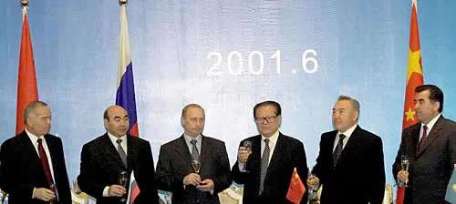 上合组织峰会在中国哪几个城市举办过？1、魔都上海2001年6月15日上合
