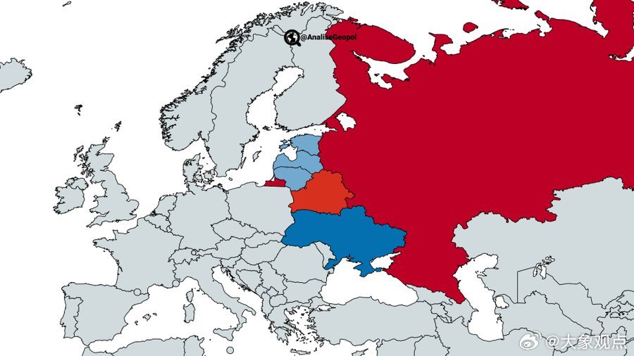 🇷🇺🇺🇦🇺🇸俄罗斯正在准备一场大规模军事动员，涉及约50万名士兵和数千辆装甲车辆，以开辟