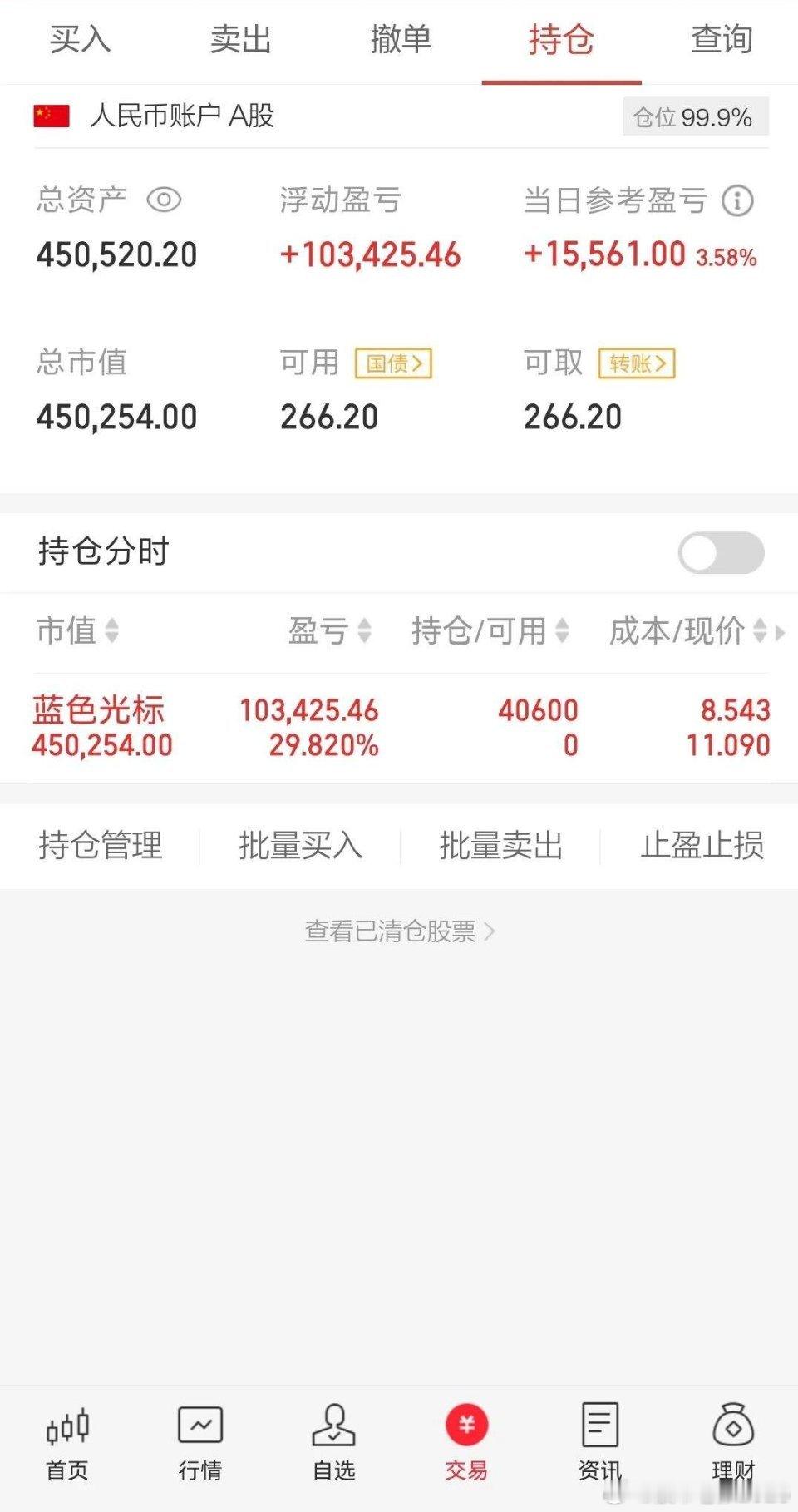 知行合一，AI应用，蓝色光标继续做T。这一波AI应用要从头吃到尾。有AI应用就有
