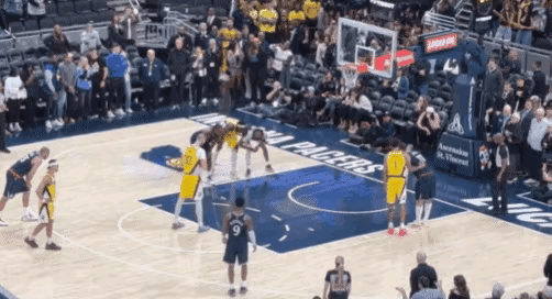 NBA步行者实力演绎：我命由我不由天，谁也不想让我赢球！最后0.1秒，赫夫两罚不