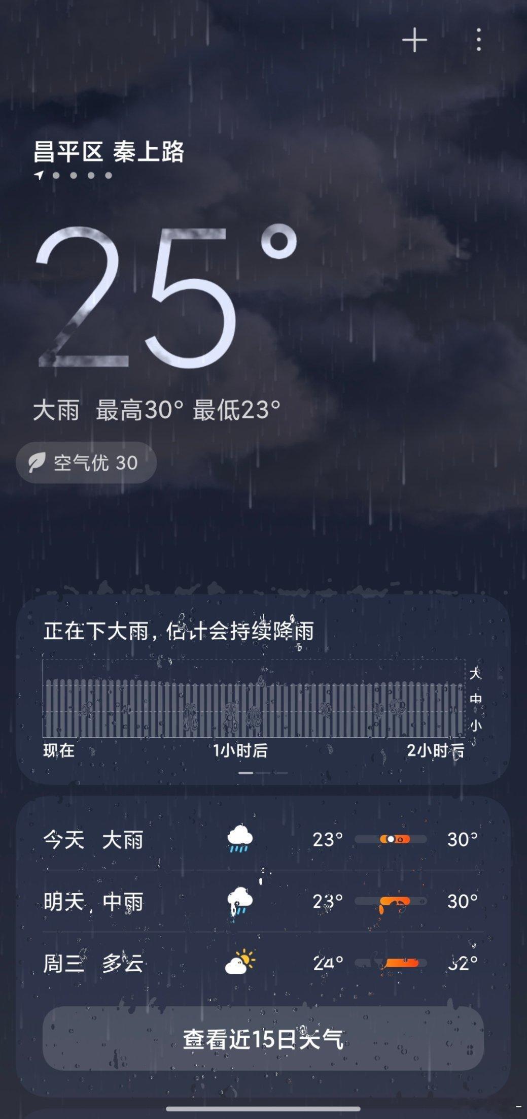 北京请市民非必要不外出北京全市景区关闭坐标北京昌平大雨已经开始发力了[并不简单