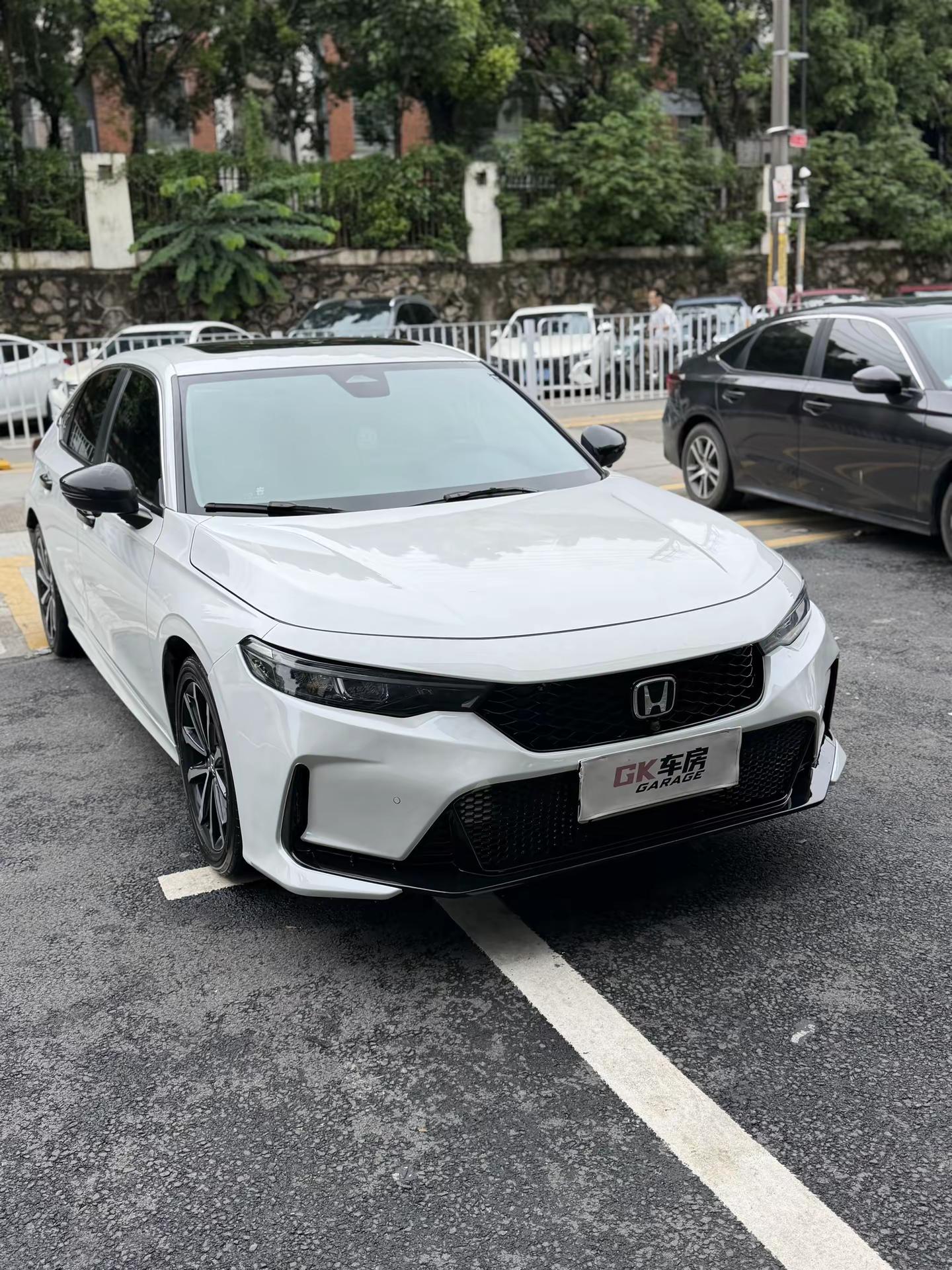谁会花3000块改个前杠啊？型格TR前杠，感觉还挺有意思的本田型格tr前杠
