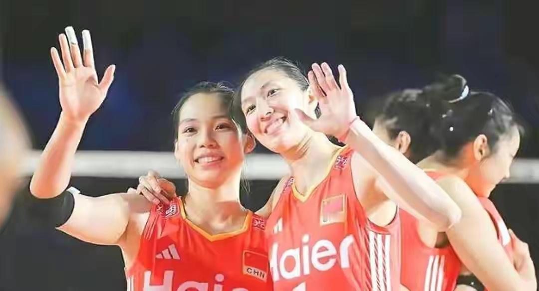 中国女排“新小七仙女”即将诞生！在李盈莹，龚翔宇，王媛媛等众多老将尚未回归之际