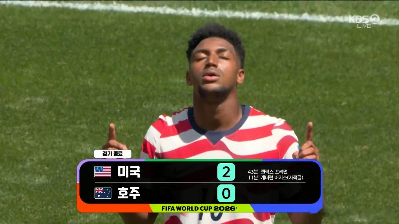 🚨尘埃落定！2-0！普利西奇亮剑收割，美国轻松降维肢解澳大利亚大巴🚨彻底