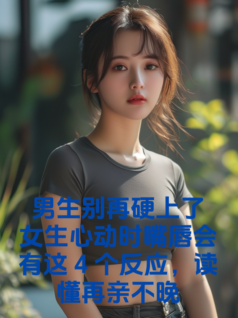 男生别再硬上了！女生心动时嘴唇会有这4个反应，读懂再亲不晚