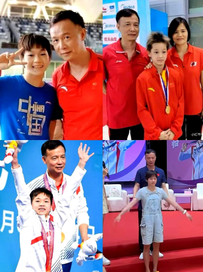全红婵走了不是回训练场了也不是去观众席看比赛了，而是她偷偷的去拜访了