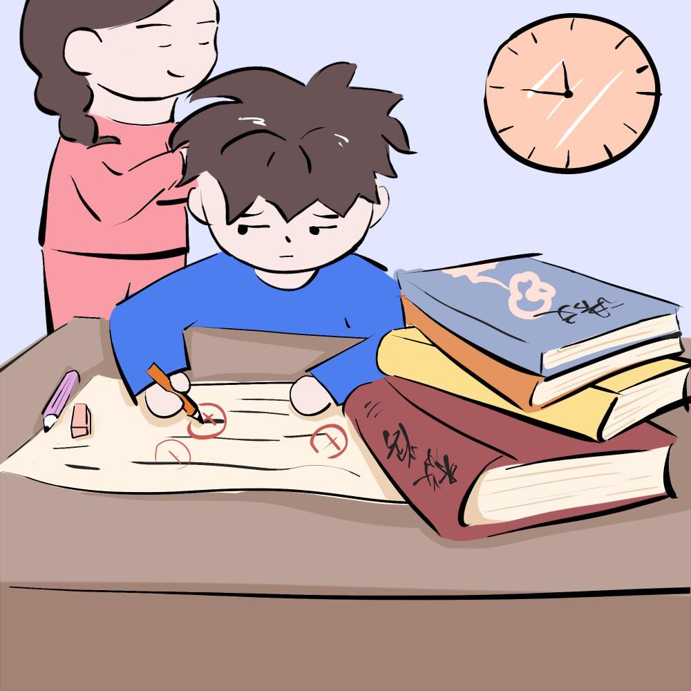 孩子期末考试成绩不理想, 两位妈妈的做法, 你更认同哪一位?