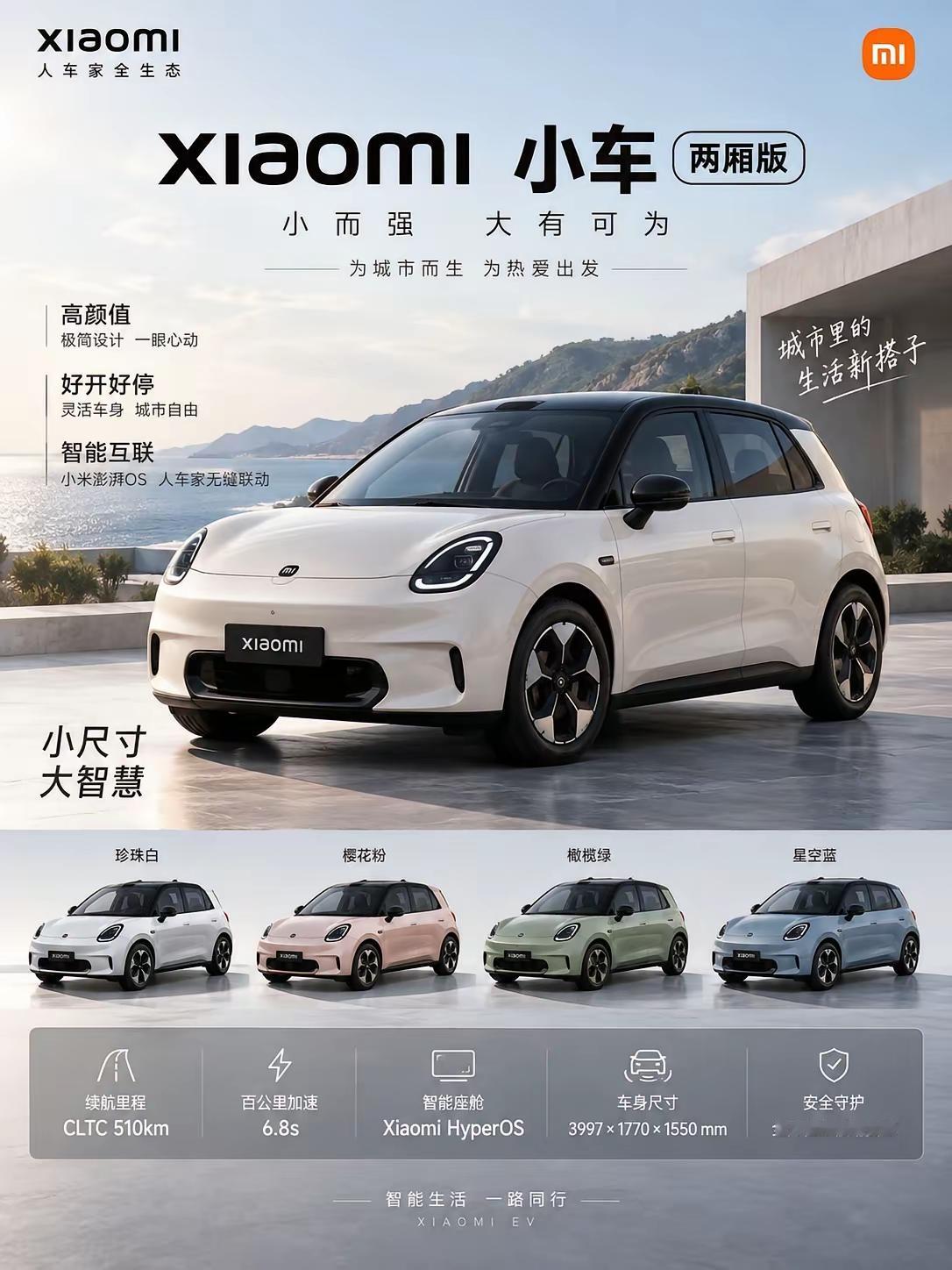 假如小米造小型轿车你会支持吗？我感觉小米要是造这样的小型轿车价格肯定比比亚迪，五