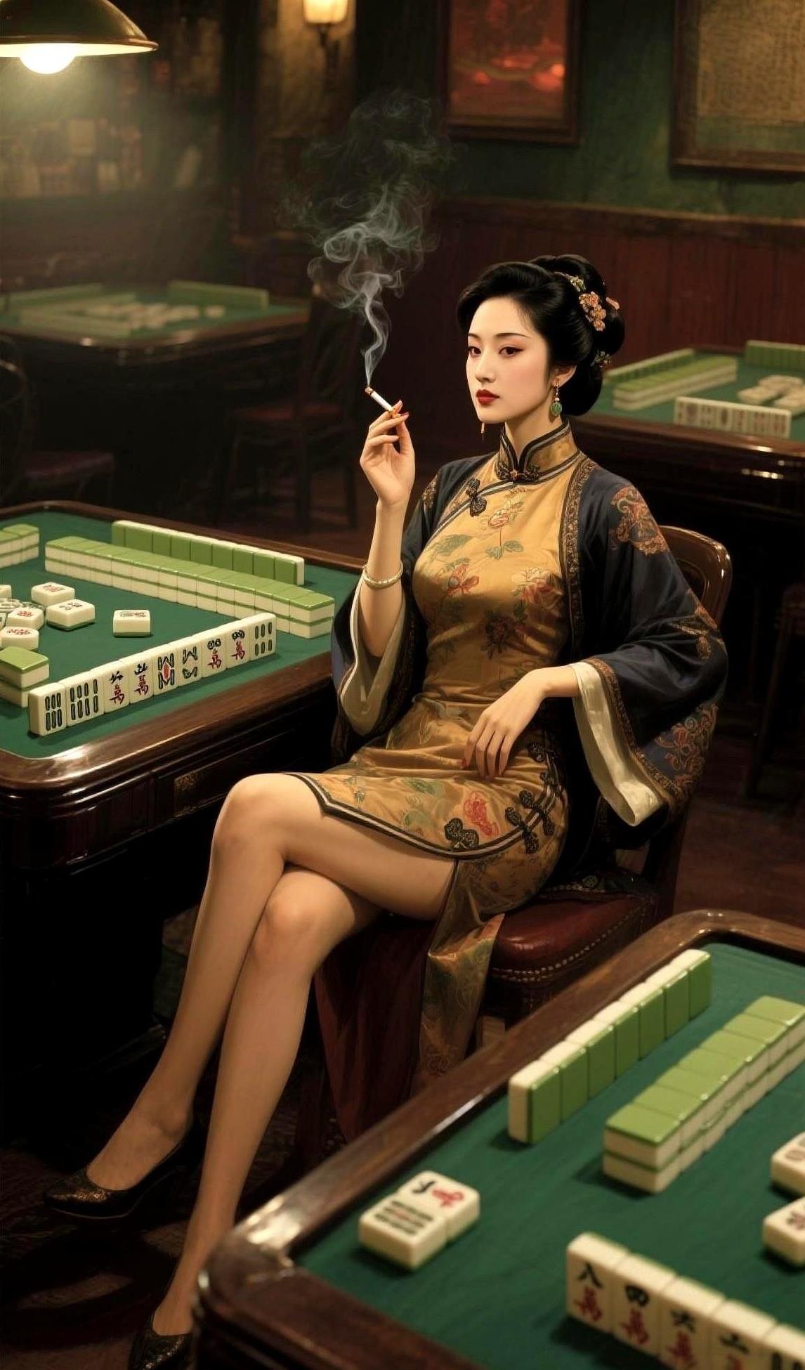 昨天晚上我哥们，在麻将馆打麻将输了2千多，我说他输的一点不冤，活该输，一桌四个人
